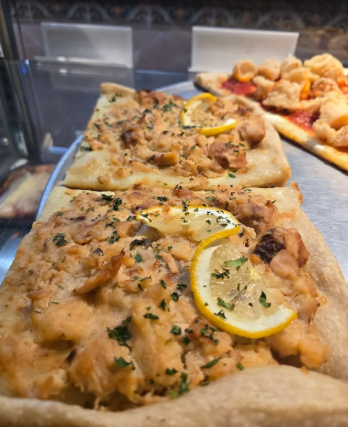 Lemon chicken slice